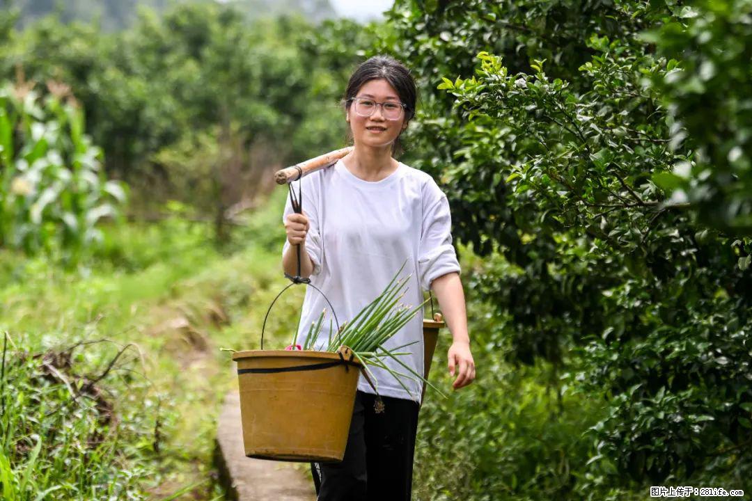 全网追的“扁担女孩”,找了一份暑假工,时薪12元 - 湘潭生活资讯 - 湘潭28生活网 xiangtan.28life.com